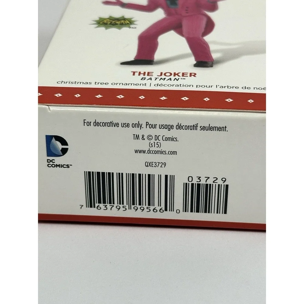 Hallmark Keepsake 2015 Ornament The Joker Batman QXE3729